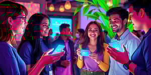 Tarjetas digitales para jóvenes profesionales